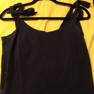 J Crew Factory tie shoulder tank top